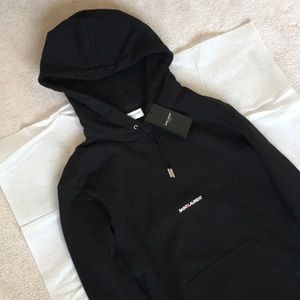 ❌SOLD❌ Saint Laurent logo hoodie XS